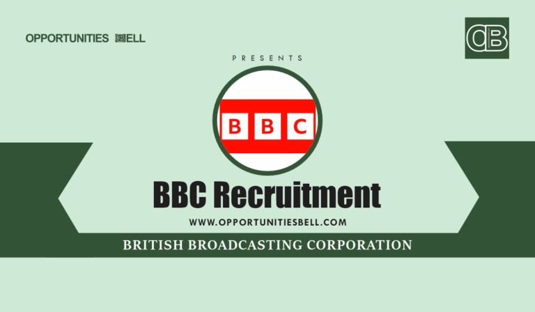 BBC Recruitment 2025/2026 Application Form Portal