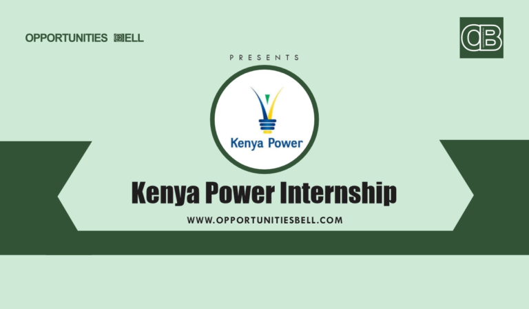 Kenya Power Internship 2025 Dates, Application Form Portal