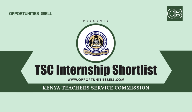 TSC Internship Shortlisted Candidates 2025/2026 PDF is Out